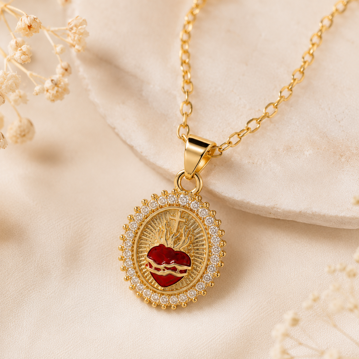 Collar Corazón Sagrado