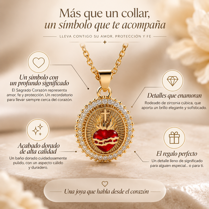 Collar Corazón Sagrado